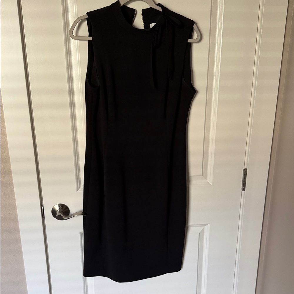Calvin Klein Collection Black Midi Dress